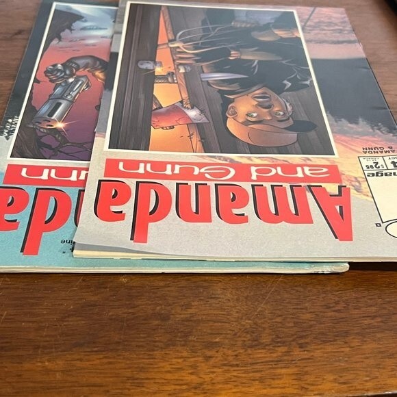 Image Comics Amanda & Gunn  Issue 1 & 4 - Picture 3 of 6